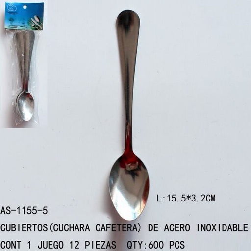 [AS-1155-5 [600 PZS/CAJA]] [AS-1155-5] CUBIERTOS(CUCHARA)