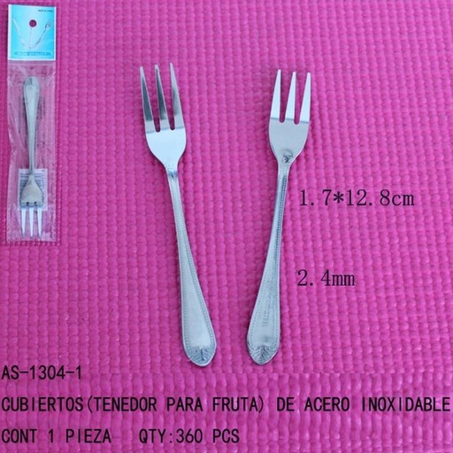 [AS-1304-1 [600 PZS/CAJA]] [AS-1304-1] CUBIERTOS(TENEDOR)