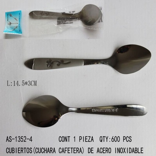 [AS-1352-4 [600 PZS/CAJA]] [AS-1352-4] CUBIERTOS(CUCHARA)