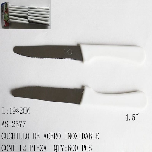 [AS-2577 [600 PZS/CAJA]] [AS-2577] CUCHILLO