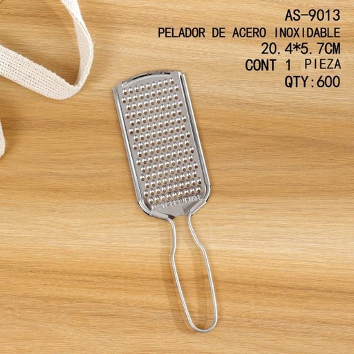 [AS-9013 [600 PZS/CAJA]] [AS-9013] PELADOR DE ACERO INOXIDABLE