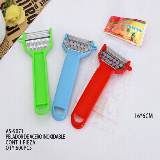 [AS-9071 [600 PZS/CAJA]] [AS-9071] PELADOR DE ACERO INOXIDABLE