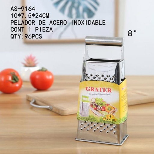 [AS-9164 [96 PZS/CAJA]] [AS-9164] PELADOR DE ACERO INOXIDABLE