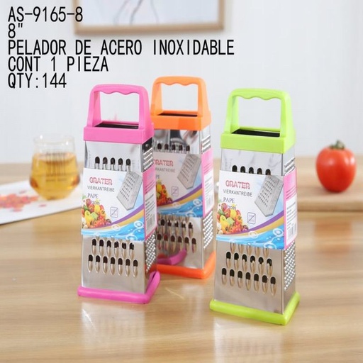[AS-9165-8 [144 PZS/CAJA]] [AS-9165-8] PELADOR DE ACERO INOXIDABLE
