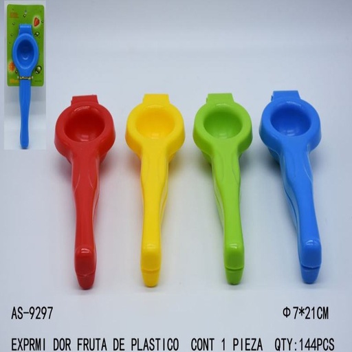 [AS-9297 [144 PZS/CAJA]] [AS-9297] EXPRIMI DOR DE FRUTA DE PLASTICO