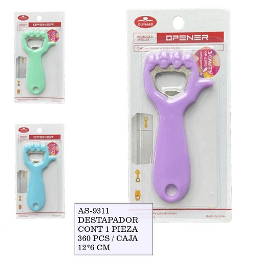 [AS-9311 [360 PZS/CAJA]] [AS-9311] DESTAPADOR