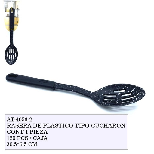[AT-4056-2 [120 PZS/CAJA]] [AT-4056-2] B-RASERA DE PLASTICO TIPO CUCHARON