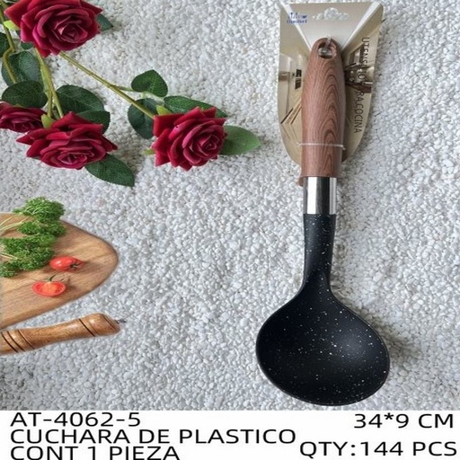 [AT-4062-5 [144 PZS/CAJA]] [AT-4062-5] CUCHARA DE PLASTICO