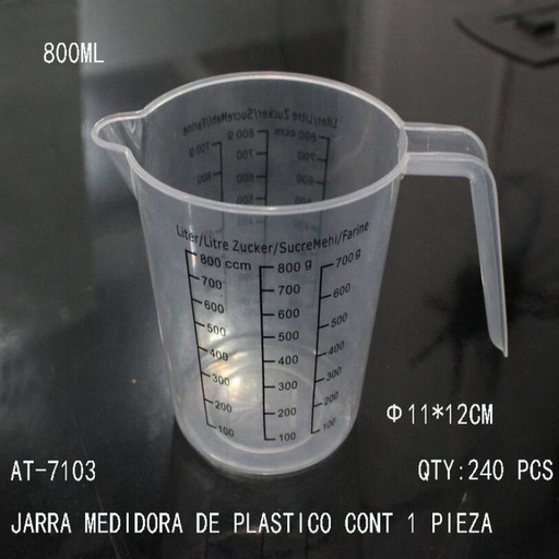 [AT-7103 [240 PZS/CAJA]] [AT-7103] JARRA MEDIDORA