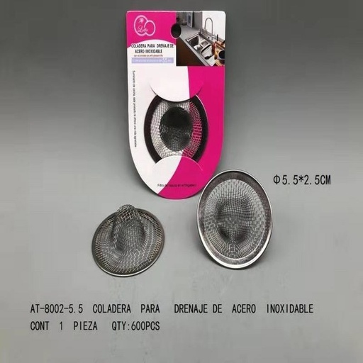 [AT-8002-5.5 [600 PZS/CAJA]] [AT-8002-5.5] B-COLADERA DE DESAGUE