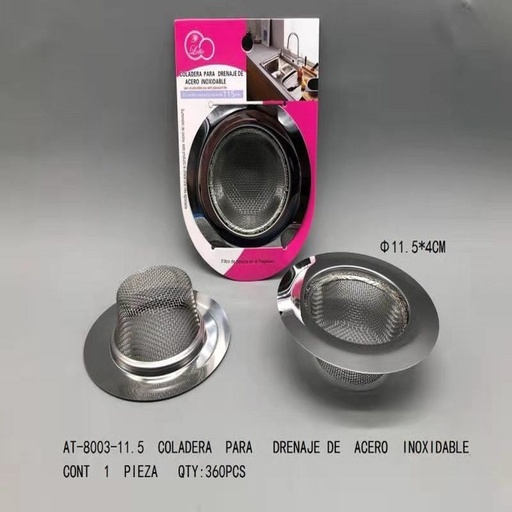 [AT-8003-11.5 [360 PZS/CAJA]] [AT-8003-11.5] B-COLADERA PARA DRENAJE