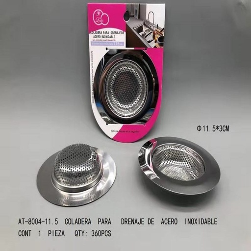 [AT-8004-11.5 [360 PZS/CAJA]] [AT-8004-11.5] COLADERA PARA DRENAJE