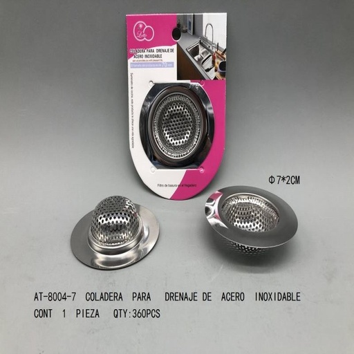 [AT-8004-7 [360 PZS/CAJA]] [AT-8004-7] COLADERA PARA DRENAJE