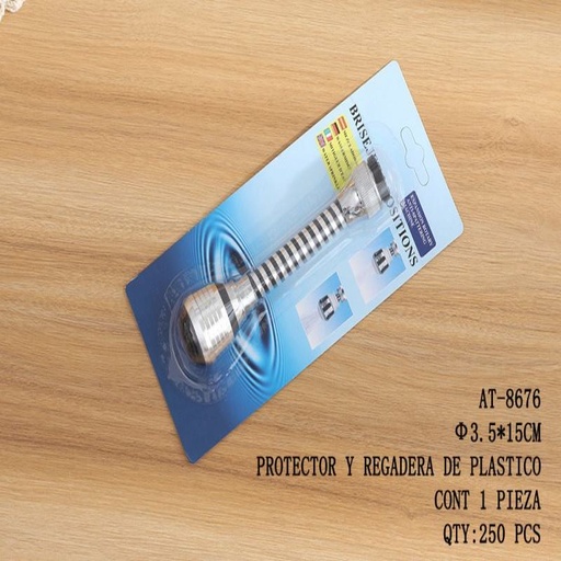 [AT-8676 [250 PZS/CAJA]] [AT-8676] PROTECTOR Y REGADERA DE PLASTICO