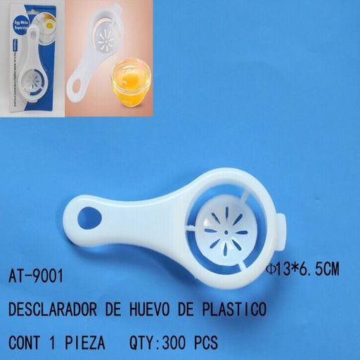 [AT-9001 [300 PZS/CAJA]] [AT-9001] DESCLARADOR DE HUEVO DE PLASTICO