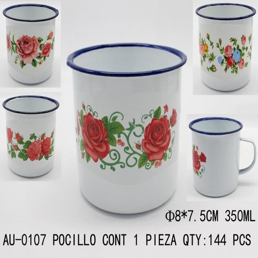 [AU-0107 [144 PZS/CAJA]] [AU-0107] POCILLO DE PELTRE