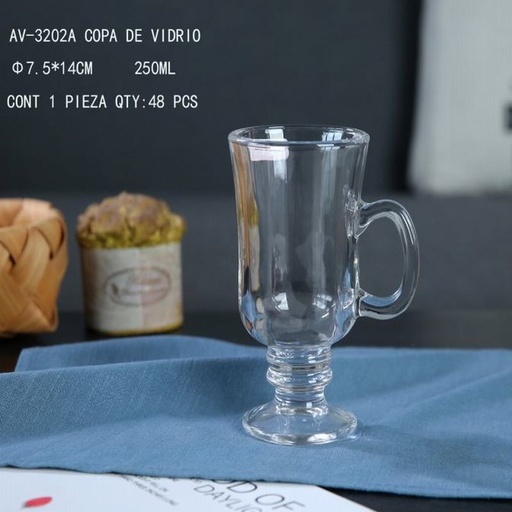 [AV-3202A [48 PZS/CAJA]] [AV-3202A] COPA DE VIDRIO