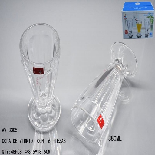 [AV-3305 [48 PZS/CAJA]] [AV-3305] COPA DE VIDRIO
