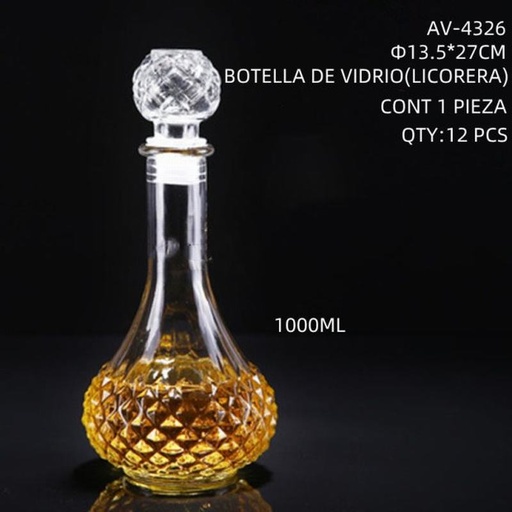 [AV-4326 [12 PZS/CAJA]] [AV-4326] LICORERA
