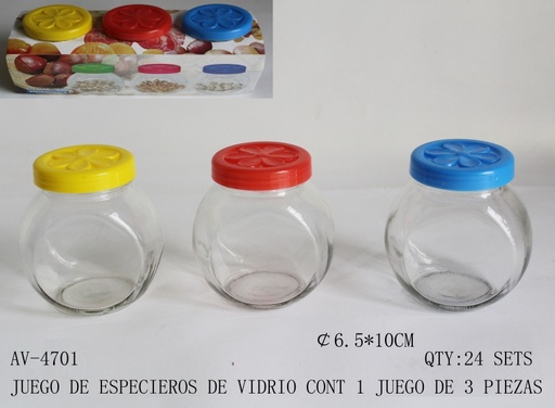 [AV-4701 [24 PZS/CAJA]] [AV-4701] JUEGO DE ESPECIEROS