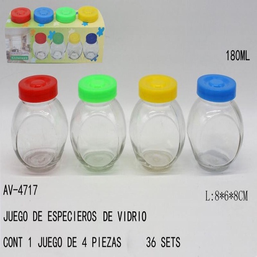 [AV-4717 [36 PZS/CAJA]] [AV-4717] JUEGO DE ESPECIEROS