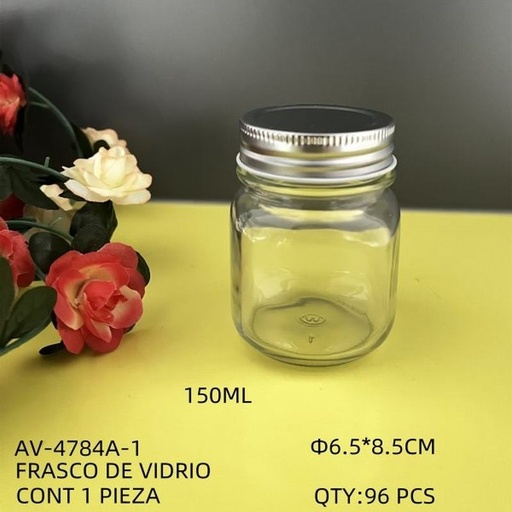 [AV-4784A-1 [96 PZS/CAJA]] [AV-4784A-1] FRASCO DE VIDRIO