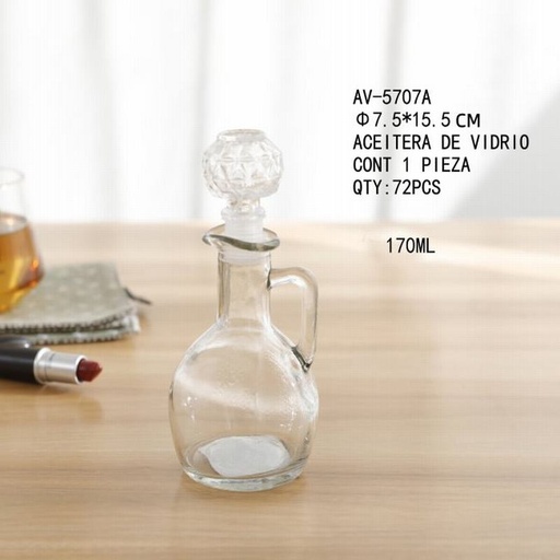 [AV-5707A [72 PZS/CAJA]] [AV-5707A] ACEITERA DE VIDRIO