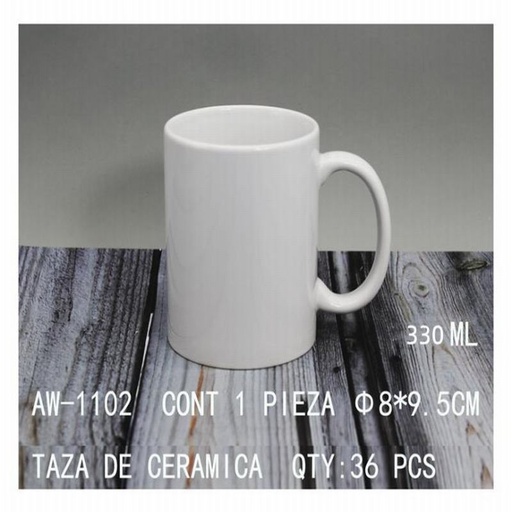[AW-1102 [36 PZS/CAJA]] [AW-1102] TAZA DE CERAMICA