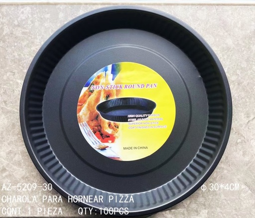 [AZ-5209-30 [100 PZS/CAJA]] [AZ-5209-30] CHAROLA PARA HORNEAR PIZZA