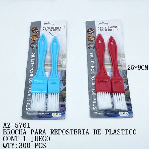 [AZ-5761 [300 PZS/CAJA]] [AZ-5761] BROCHA PARA REPOSTERIA DE PLASTICO