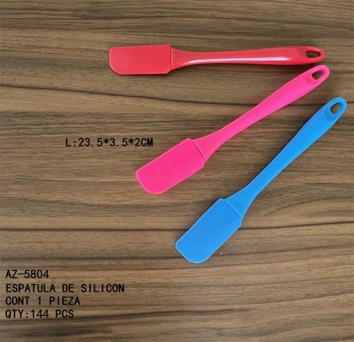 [AZ-5804 [144 PZS/CAJA]] [AZ-5804] ESPATULA DE SILICON