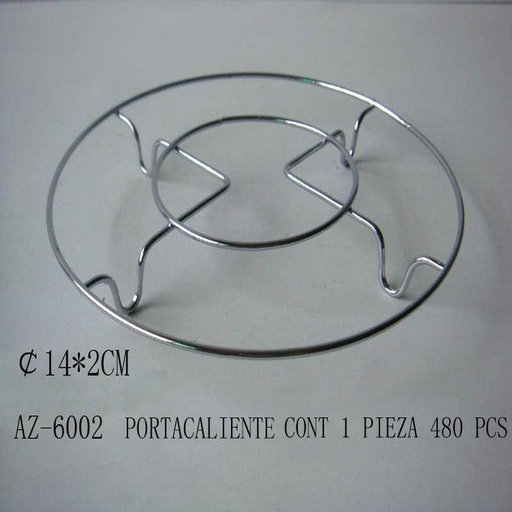 [AZ-6002 [480 PZS/CAJA]] [AZ-6002] PORTACALIENTE