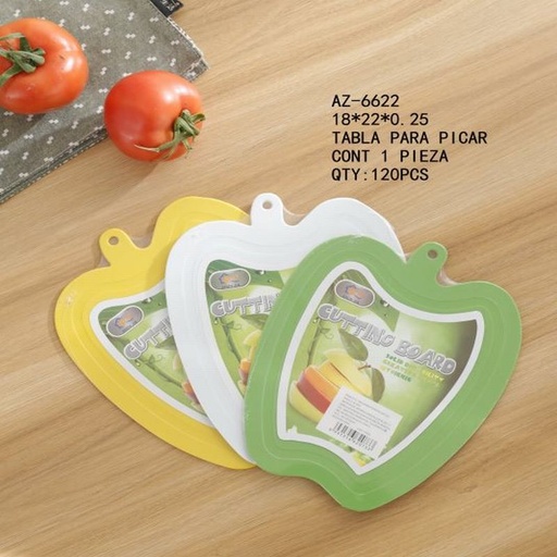 [AZ-6622 [120 PZS/CAJA]] [AZ-6622] TABLA PARA PICAR DE PLASTICO