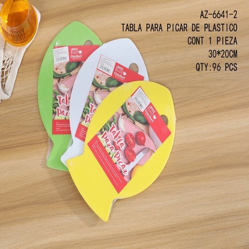 [AZ-6641-2 [96 PZS/CAJA]] [AZ-6641-2] TABLA PARA PICAR DE PLASTICO