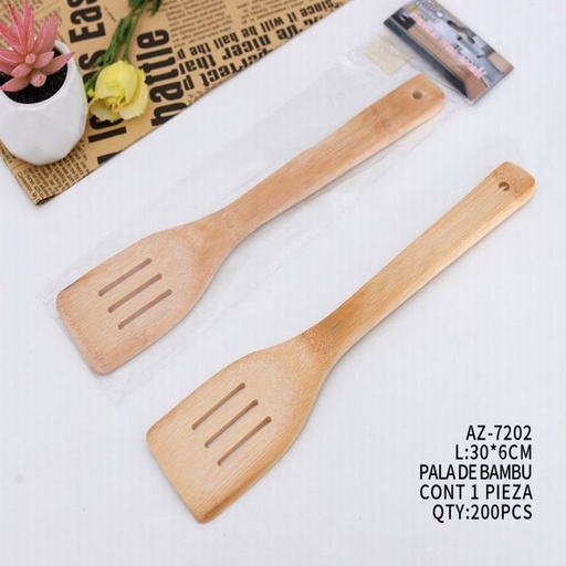 [AZ-7202 [200 PZS/CAJA]] [AZ-7202] PALA DE BAMBU