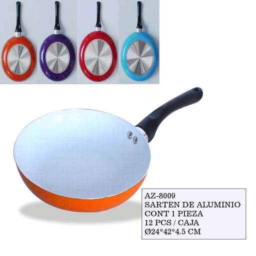 [AZ-8009 [12 PZS/CAJA]] [AZ-8009] SARTEN
