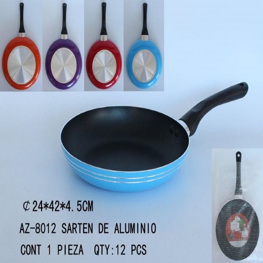 [AZ-8012 [12 PZS/CAJA]] [AZ-8012] SARTEN