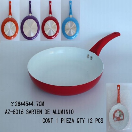 [AZ-8016 [12 PZS/CAJA]] [AZ-8016] SARTEN