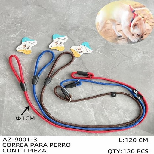 [AZ-9001-3 [120 PZS/CAJA]] [AZ-9001-3] CORREA PARA PERRO