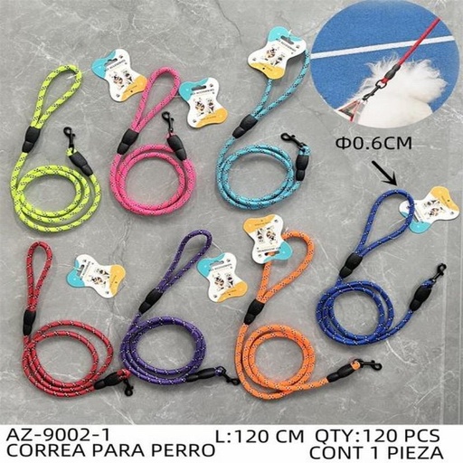 [AZ-9002-1 [120 PZS/CAJA]] [AZ-9002-1] CORREA PARA PERRO