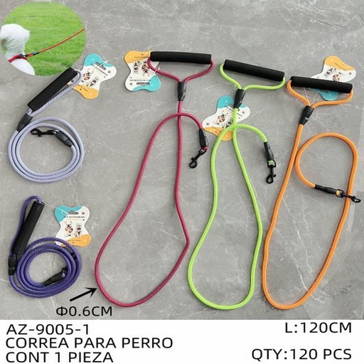 [AZ-9005-1 [120 PZS/CAJA]] [AZ-9005-1] CORREA PARA PERRO