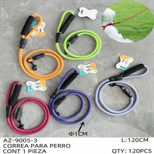 [AZ-9005-3 [120 PZS/CAJA]] [AZ-9005-3] CORREA PARA PERRO