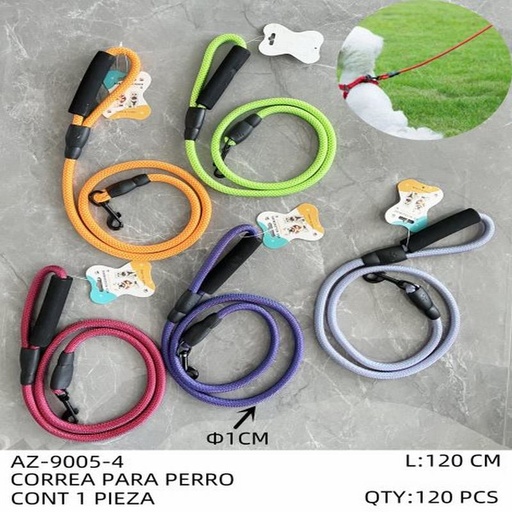 [AZ-9005-4 [120 PZS/CAJA]] [AZ-9005-4] CORREA PARA PERRO