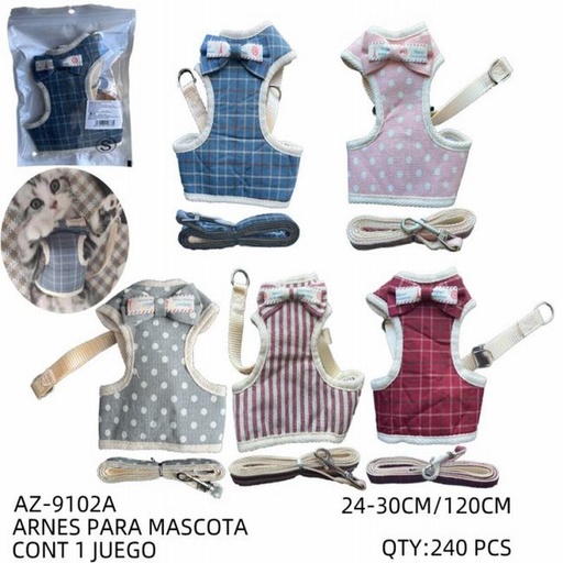 [AZ-9102A [240 PZS/CAJA]] [AZ-9102A] ARNES PARA MASCOTA