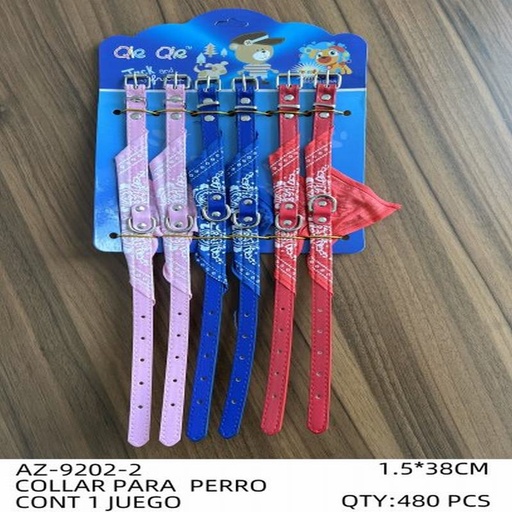 [AZ-9202-2 [480 PZS/CAJA]] [AZ-9202-2] COLLAR PARA PERRO
