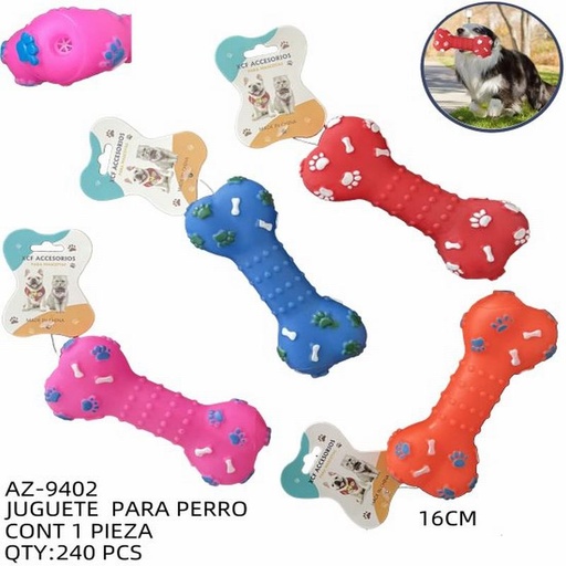 [AZ-9402 [240 PZS/CAJA]] [AZ-9402] JUGUETE PARA PERRO