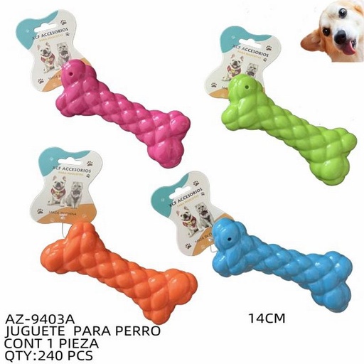 [AZ-9403A [240 PZS/CAJA]] [AZ-9403A] JUGUETE PARA PERRO