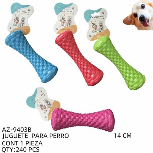 [AZ-9403B [240 PZS/CAJA]] [AZ-9403B] JUGUETE PARA PERRO