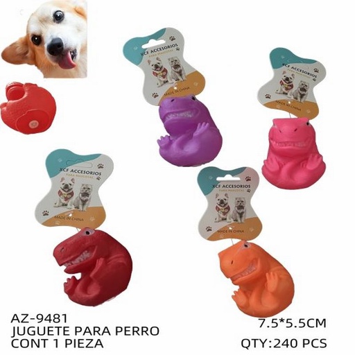 [AZ-9481 [240 PZS/CAJA]] [AZ-9481] B-JUGUETE PARA PERRO