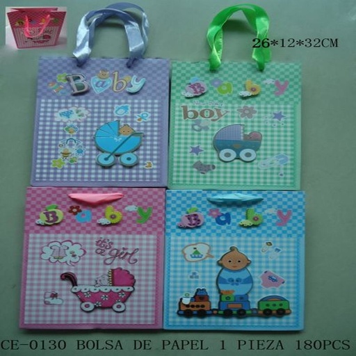 [CE-0130 [180 PZS/CAJA]] [CE-0130] BOLSA DE PAPEL